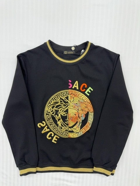 Versace Kids Black Sweatshirt size L product image 1