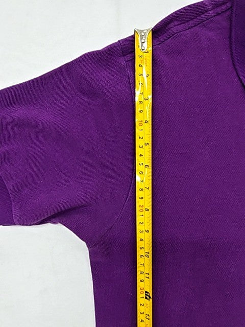 Lacoste Purple Cotton Pique Polo Shirt Men's M Classic Fit Short Sleeve
