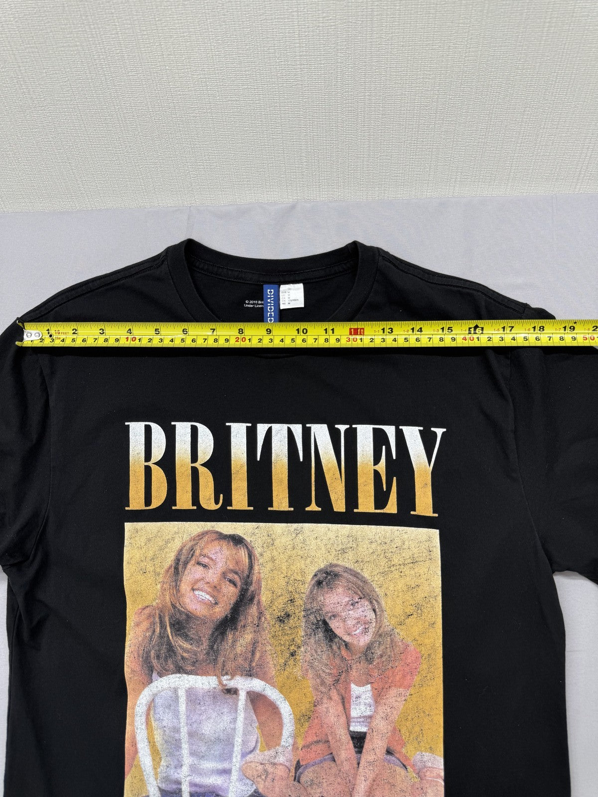 H&M Men Black T-Shirt size M product image 5