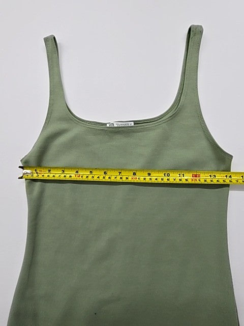 Zara Women Green Dress size L product image 6