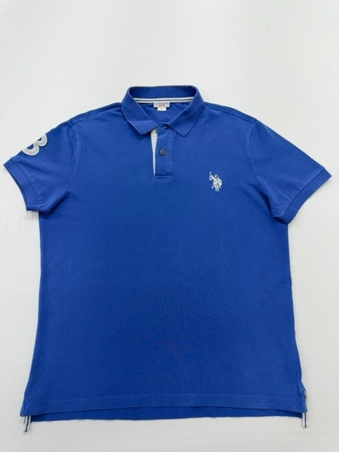 U.S. Polo Assn Men Navy Polo Shirt size L product image 1