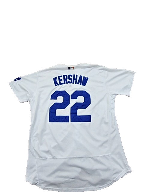 Nike Clayton Kershaw #22 Dodgers Men's White Jersey Size 48 USA