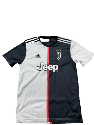 Adidas Men's Black/White Stripe Jersey Short Sleeve Climacool M