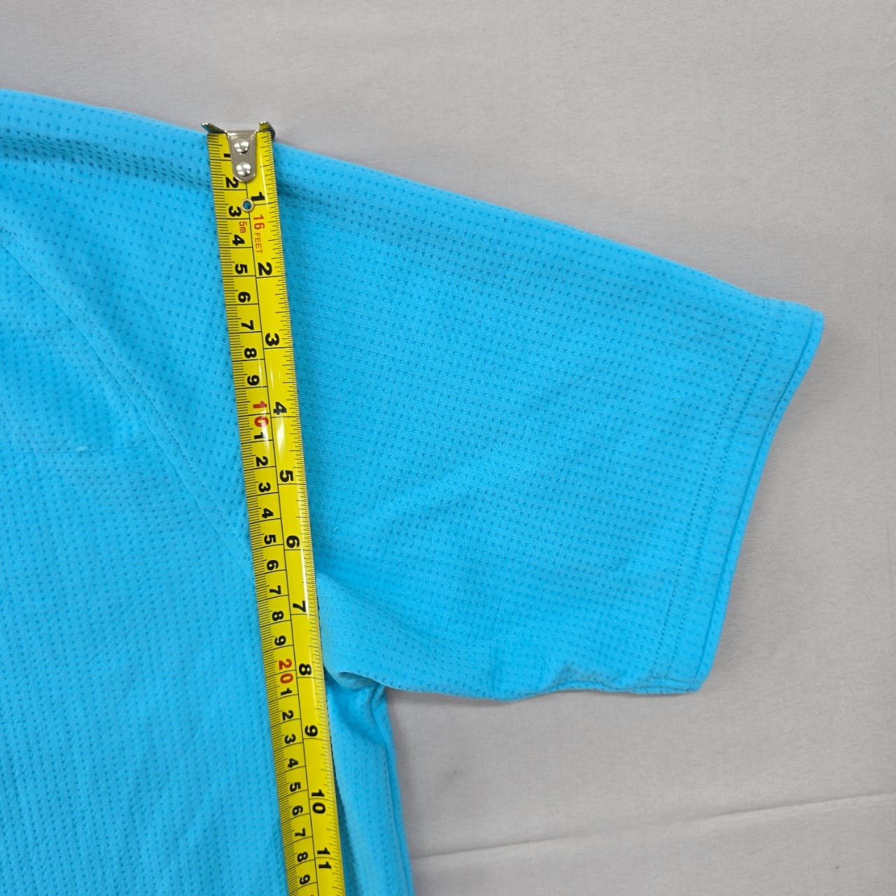 Nike Men's Blue Dri-FIT Polo Shirt Size M Short Sleeve Golf