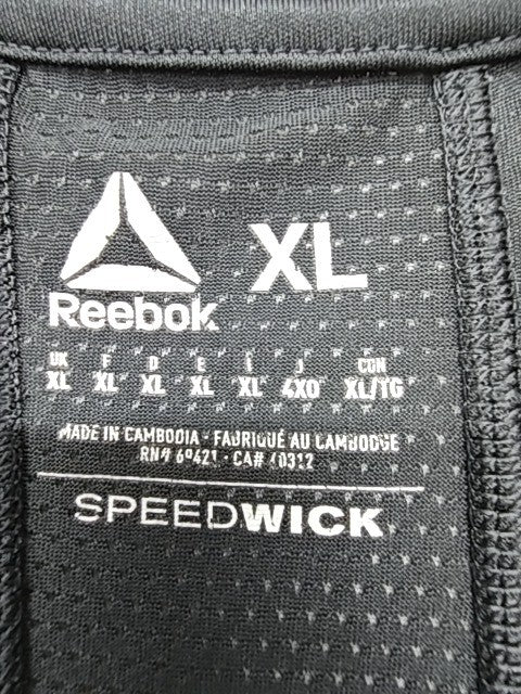 Reebok Men Black T-Shirt size XL product image 4