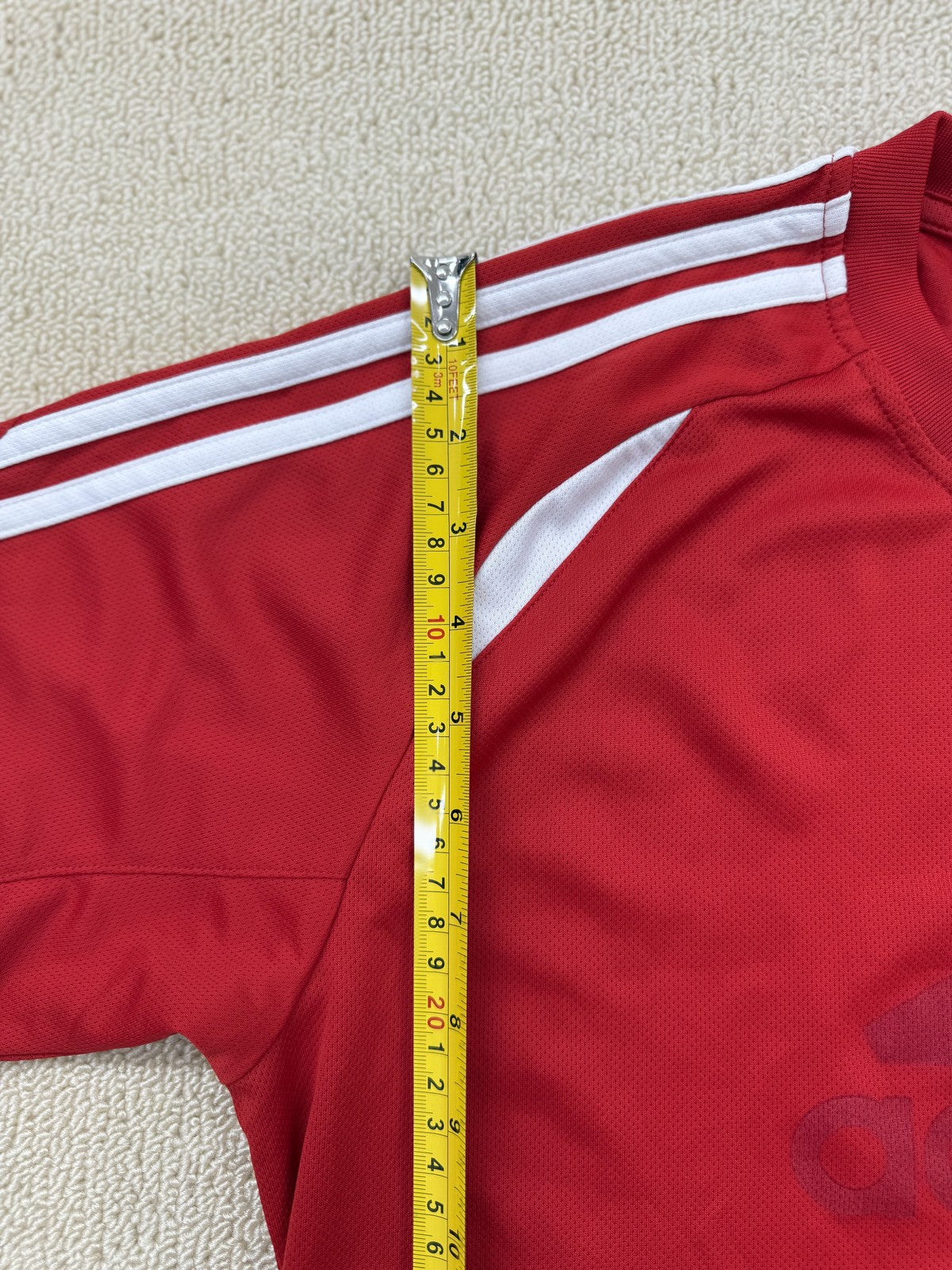 Adidas Men's Red Climalite Moisture Wicking T-Shirt Size S