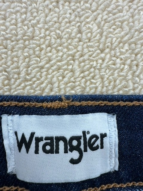 Wrangler Men's Blue Straight Denim Jeans W36 L30 Regular Fit