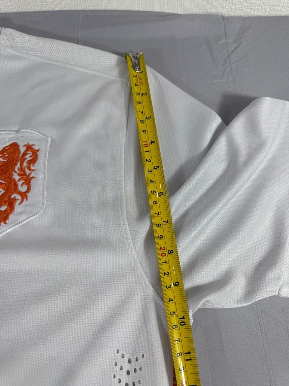 Nike Netherlands National Team Jersey White Orange Lion Dri-FIT Football Shirt
