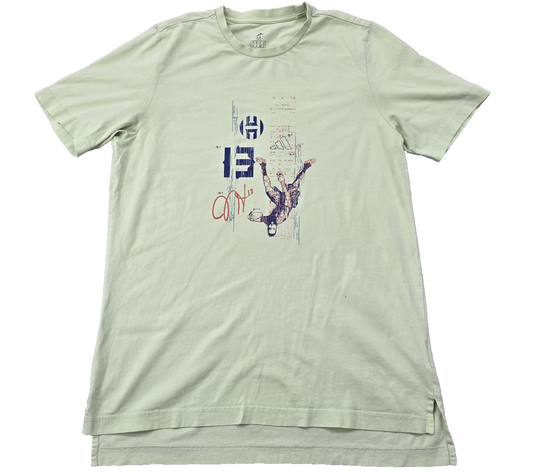 Adidas Men's Gray T-Shirt – Size M, Brand Department Type Style, Graphic