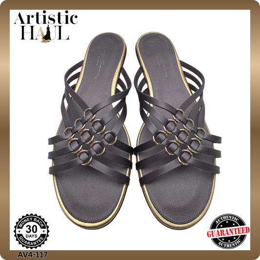 Giorgio Armani Women's Black Footwear – Size 39, Leather