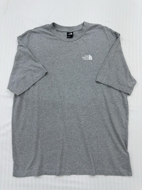 The North Face Men's Gray Embroidered Logo T-Shirt Size L