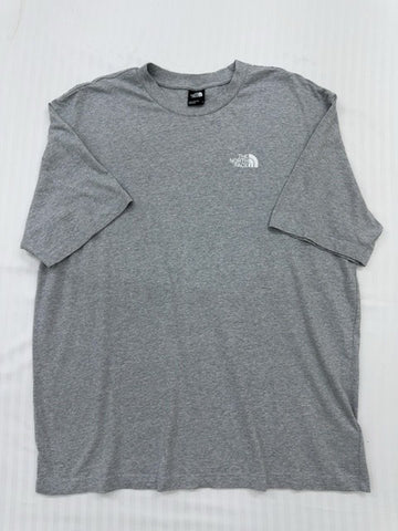 The North Face Men's Gray Embroidered Logo T-Shirt Size L