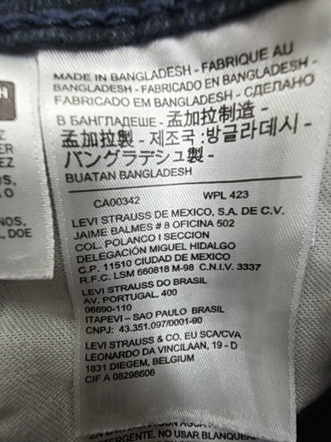 Levi's Men Black Jeans size W32 L32 product image 6