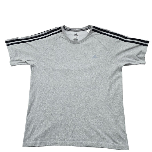 Adidas Men's Gray T-Shirt – Size L, Running