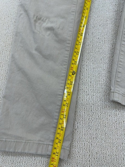 Tommy Hilfiger Men's Khaki Slim Fit Chino Pants Size 33/34