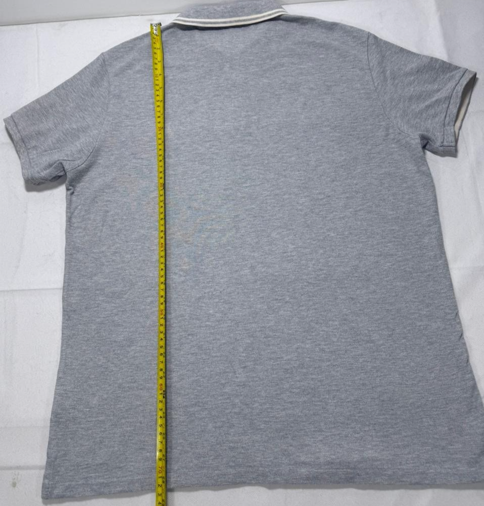 Polo Ralph Lauren Custom Fit Gray Polo Shirt XL 100% Cotton XL