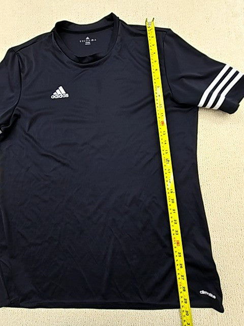 Adidas Men's Black Climalite Jersey XL Athletic Short Sleeve Crew Neck