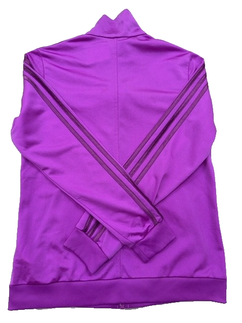 Adidas Women's Purple Track Jacket Size D Originals 3-Stripes