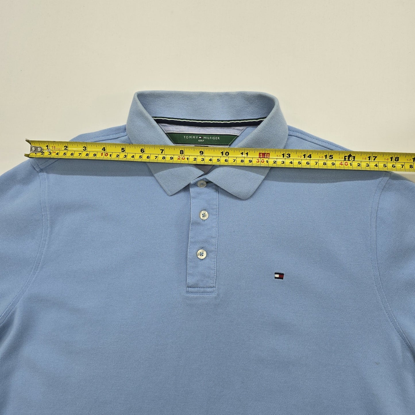 Tommy Hilfiger Men's Powder Blue Golf Polo Size XL Regular Cotton
