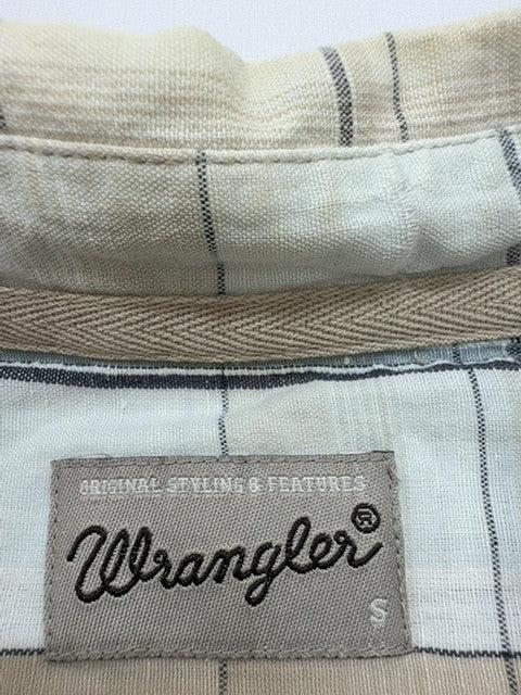 Wrangler Boys Beige Shirt size S product image 4