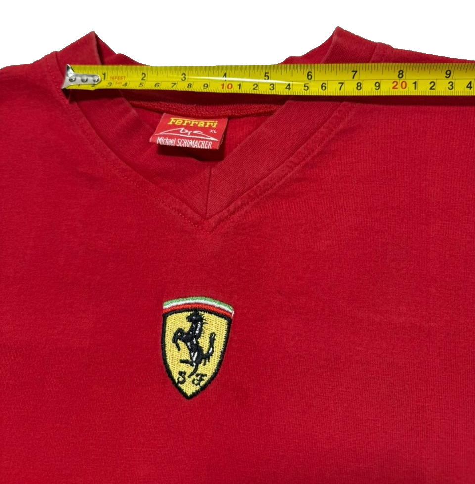 Vintage Ferrari Schumacher t-shirt - Size XL