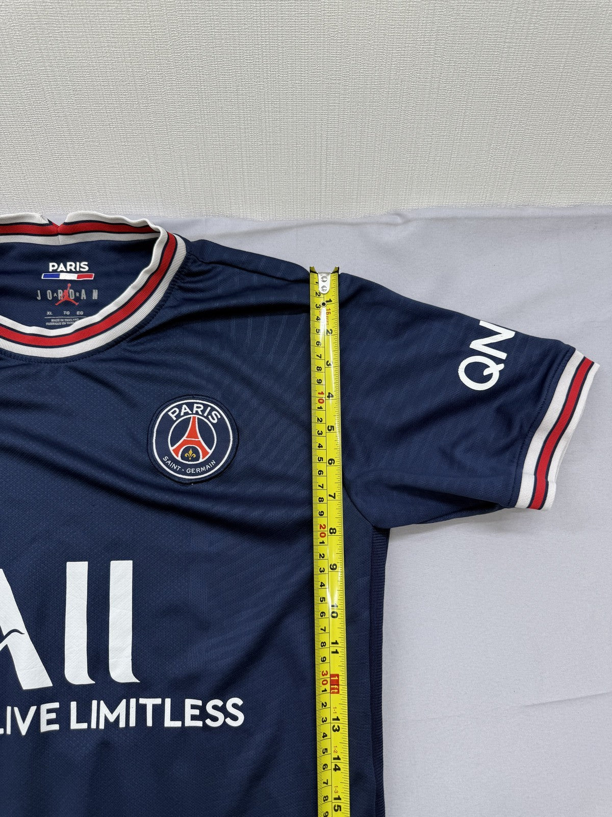 Jordan PSG Home Jersey XL Navy Dri-FIT 2020 Striped Men's