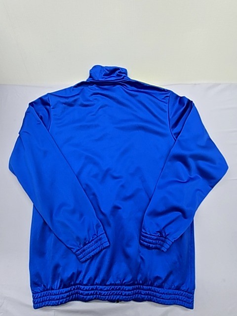 Adidas Blue 3-Stripes Track Jacket XL Full Zip Regular Fit