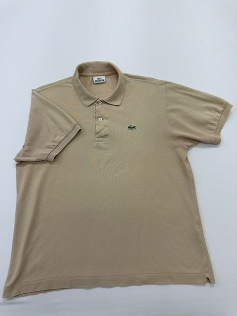 Lacoste Men Beige Polo Shirt size 5 product image 1