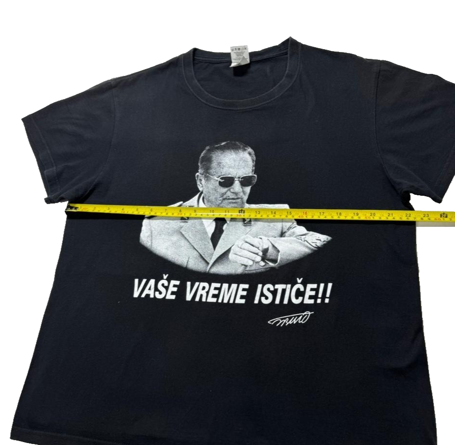 Comrade Josip Broz Tito Essential T-Shirt | Short Sleeve |Size: L