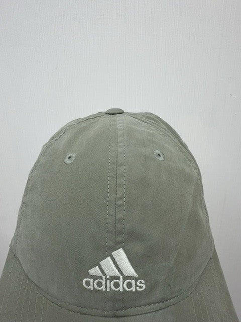 Adidas Unisex Olive Green Bucket Hat Size One Adjustable Strap Canvas NEW