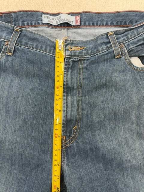 Levi's Men's 550 Relaxed Fit Medium Blue Jeans 36x30 Vintage