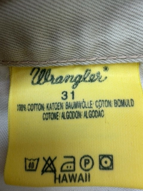 Wrangler Men Green Shorts size 31 product image 4