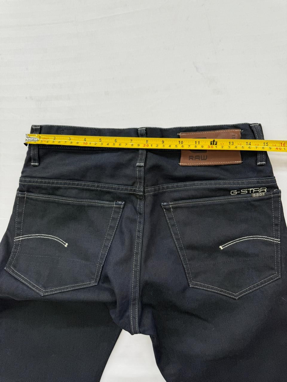 G-Star 3301 Slim Fit Men's Dark Wash Stretch Jeans 30x30