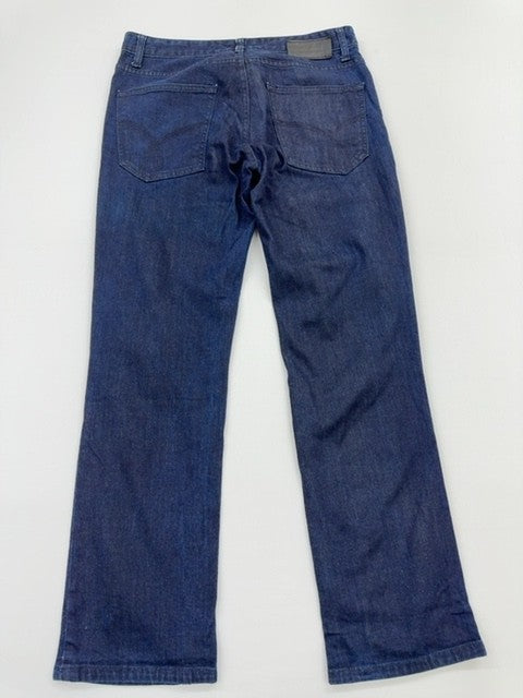 Calvin Klein Men's Slim Straight Dark Blue Denim Jeans 32x34