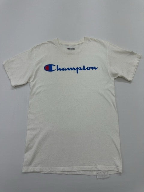 Champion Men White T-Shirt size S product image 1