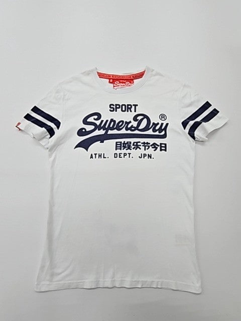 Superdry Women White T-Shirt size S product image 1