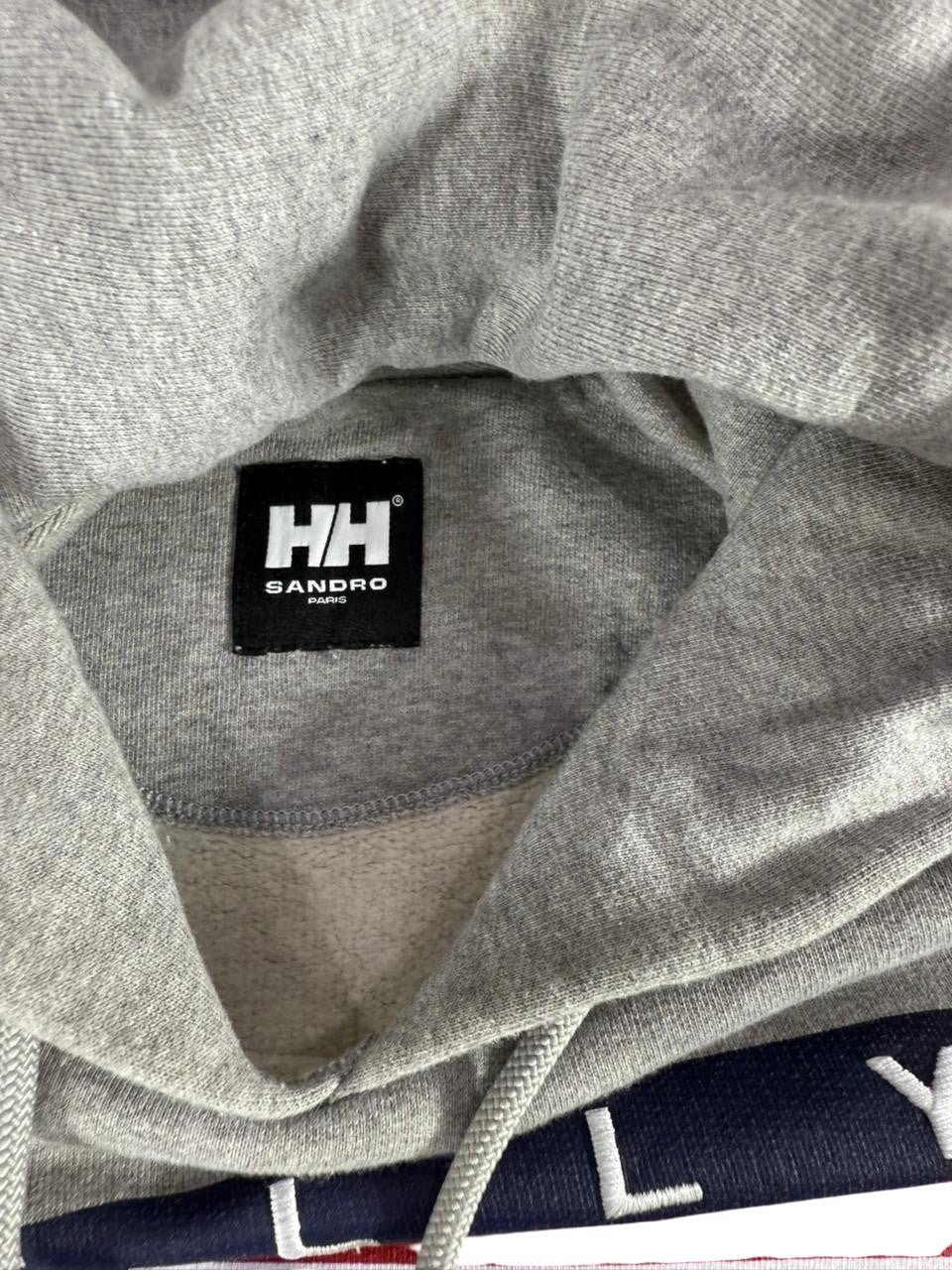 Helly Hansen Logo Hoodie Sweatshirt Grey Size XS Pullover
