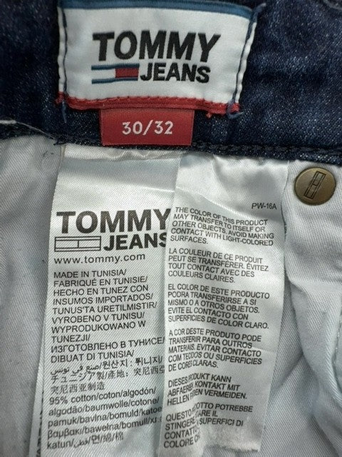 Tommy Jeans Simon Skinny Men's 30x32 Blue Denim