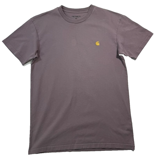 Carhartt WIP Men's Gold T-Shirt – Size XS, Logo