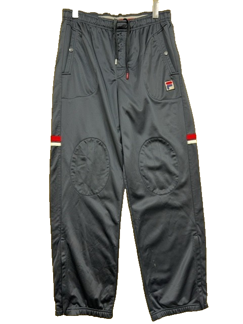 Fila Women's Navy Track Pants XL Elastic Waist Pockets