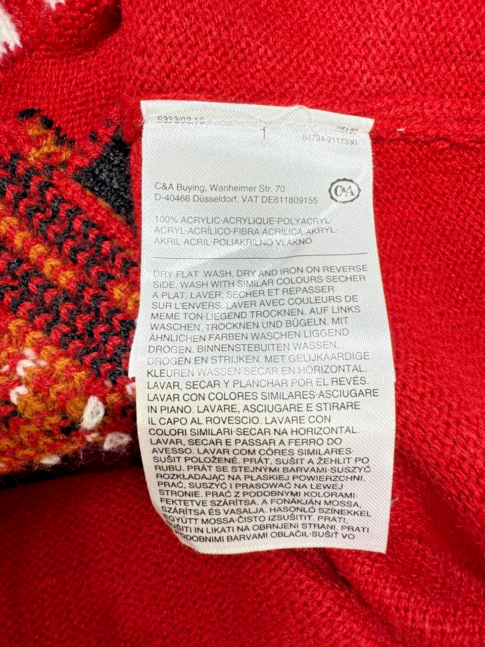 C&A Est 1841 Let'S Have A Naughty Xmas Sweater