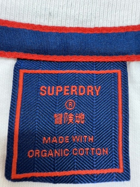 Superdry Men White T-Shirt size XL product image 4