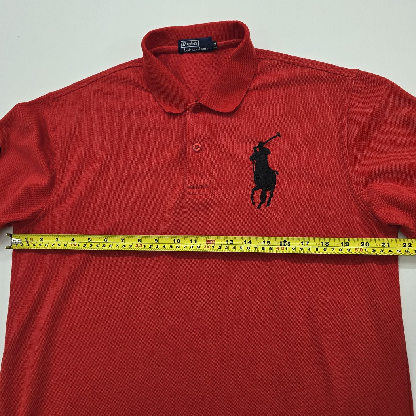 Polo Ralph Lauren Men Red Big & Tall 3X Polo Shirt Pocket Logo