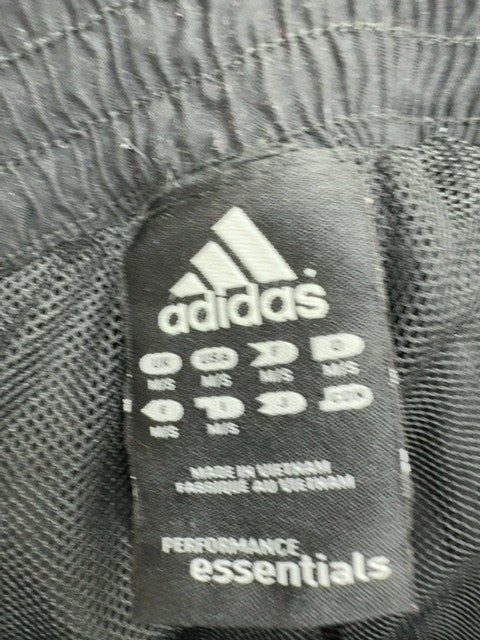 Adidas Men's Black Activewear Pants Size M Essentials Drawstring