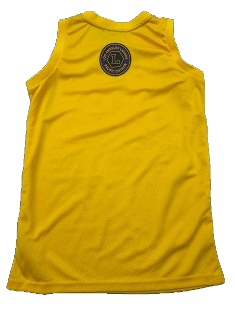 NBA Los Angeles Lakers Youth Yellow Tank Top Size 12-13 Youth