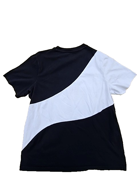 Puma Men's Black/White Split Color T-Shirt Size L