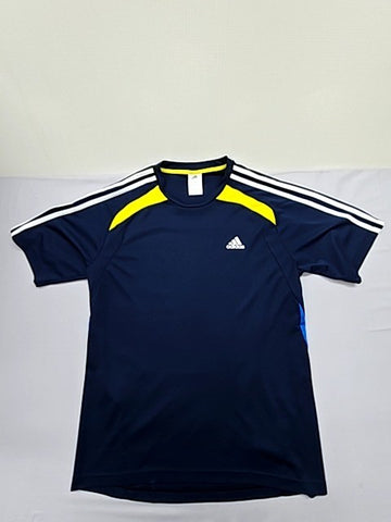 Adidas Men's M Team Navy Soccer Jersey AEROREADY Slim Fit