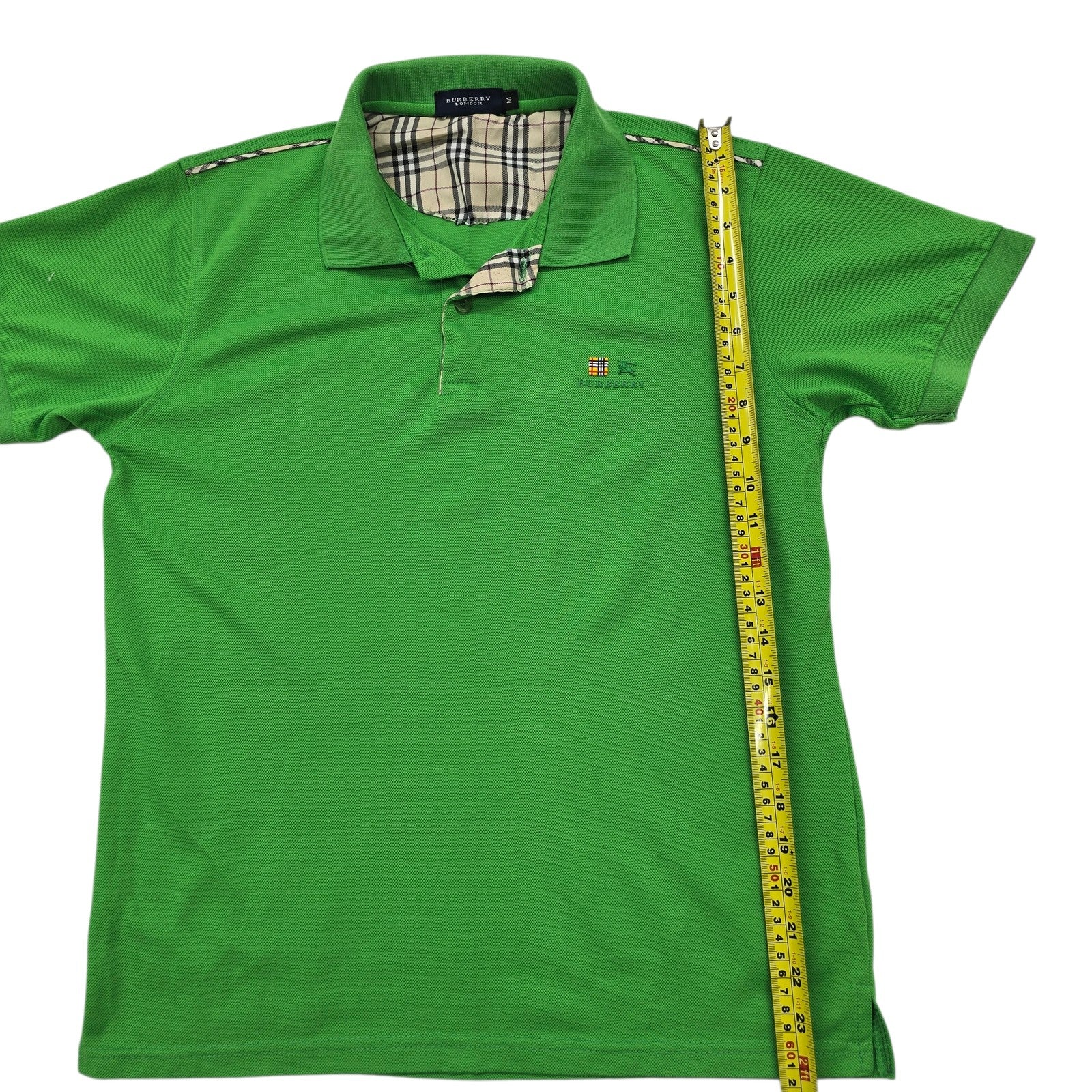 Burberry Men Green Polo Shirt size M product image 7