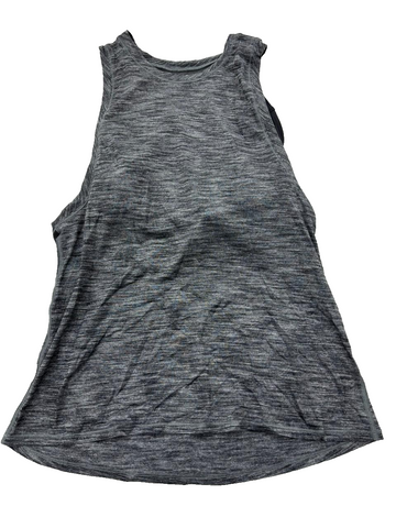 Lululemon Work The Circuit 2 In 1 Tank Top Mesh Racerback Cross Strap Bra Size 4