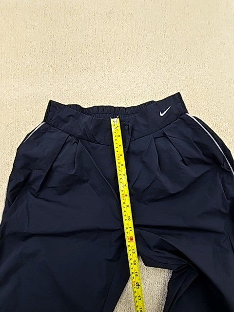 Nike Women's Black Pleated Track Pants Size L